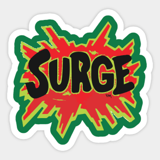 Surge Soda Sticker